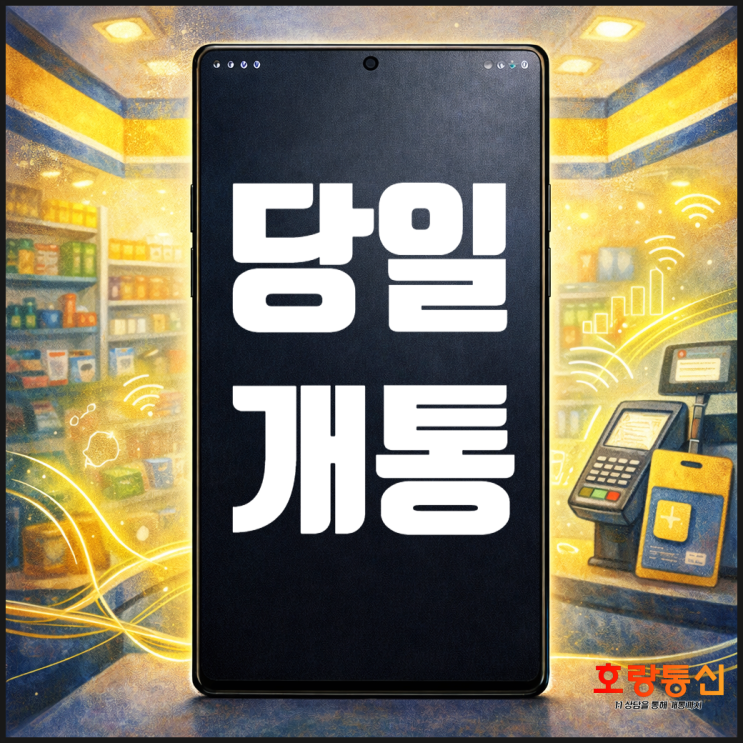  이마트24 선불유심 구입 및 핸드폰 개통 가이드