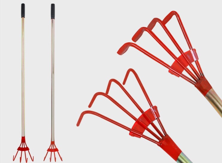  산불 진화, 잔불정리, 농사용까지, 소방 갈퀴 완벽한 국산 강철 4발 추천