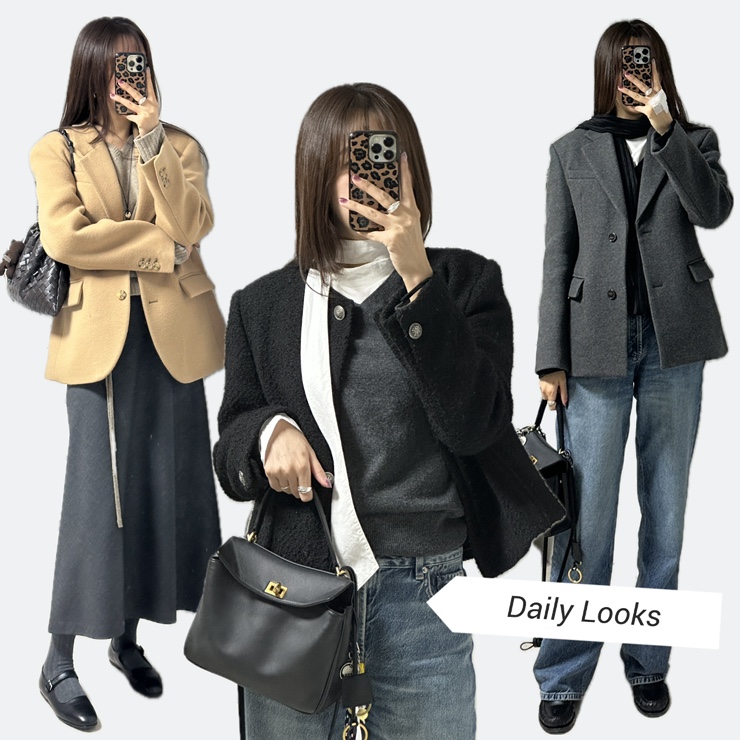  데일리룩 | 3월 봄 직장인 출근룩 OOTD