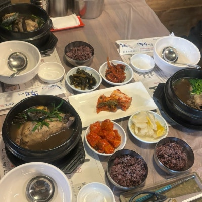 대구삼계탕 대구다사맛집 만수정 문양점