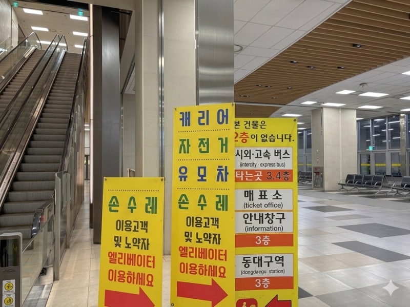 동대구에서 김해공항 리무진, 4번 홈만 기억하세요 (위치/가격 완벽정리)