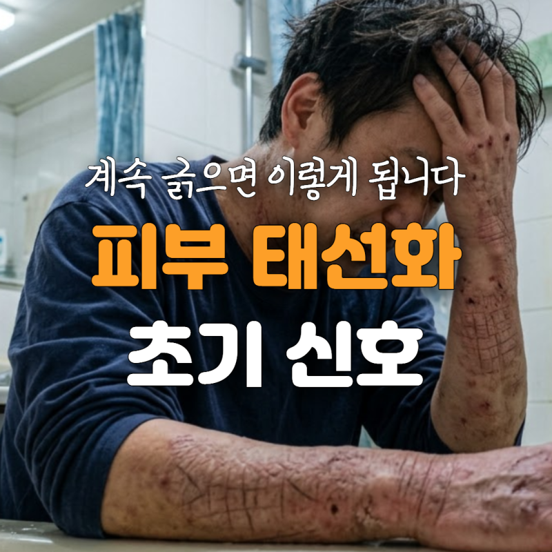 피부 태선화 증상 원인 치료법 총정리, 가려움 해결 방법까지
