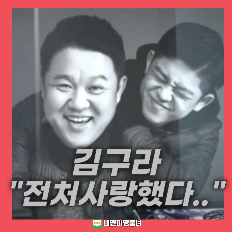 "사랑했지만 이혼했다.."는 김구라 전처 와이프는 누구?근황