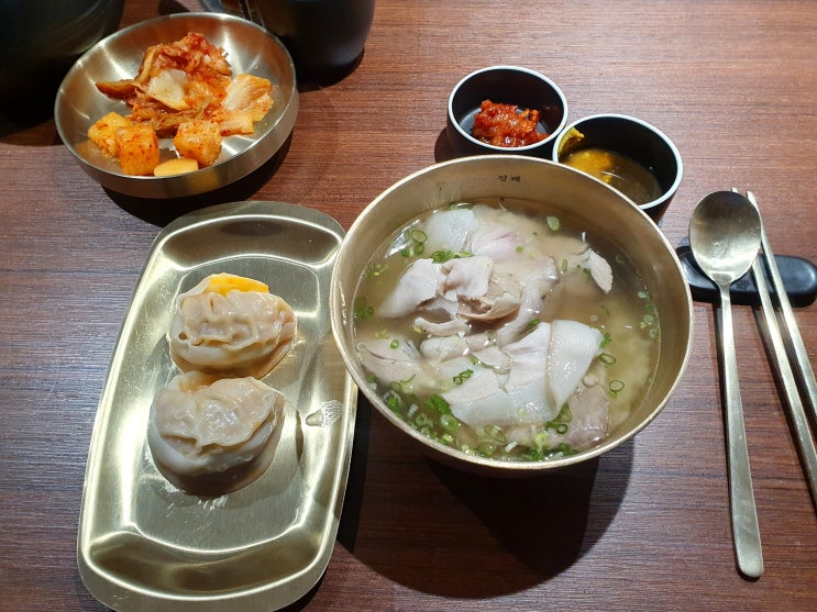  성남 상대원 맛집 상대원 공단 찐맛집 정제 돼지곰탕 감동