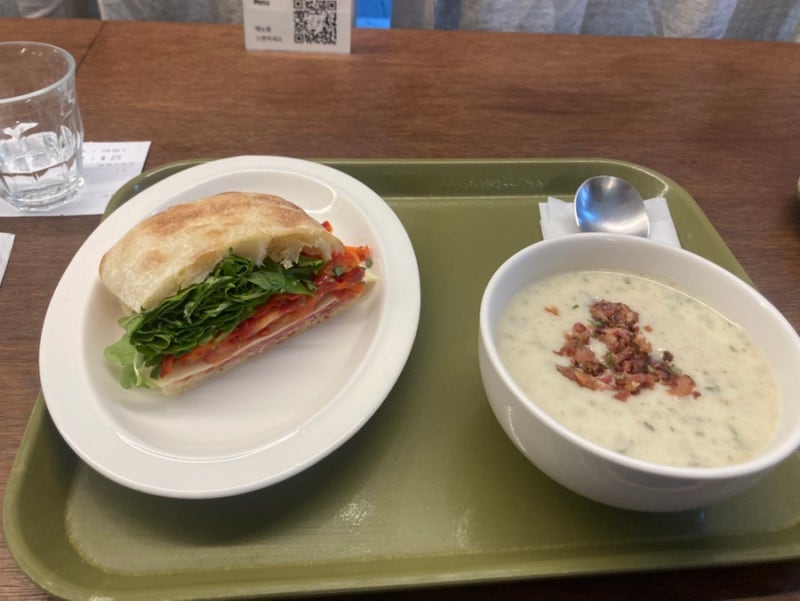 강남구청역 점심 맛집 수프 전문점 SOUPER 수퍼 강남구청점 혼밥 브런치 후기