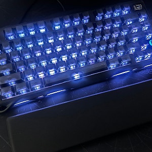 그라바스타 키보드 머큐리 K1, 키보드 팜레스트, 장패드 (타건영상)