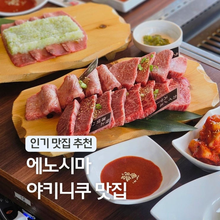 도쿄 근교 가마쿠라 맛집 에노시마 후지산 뷰 야키니쿠 폰가 일본 소도시 여행
