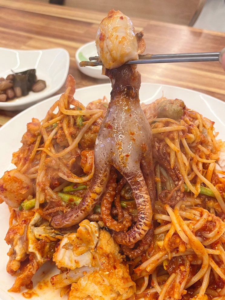  구미인동해물찜 점심 맛집 아이랑 가족외식 추천 천생산아구찜