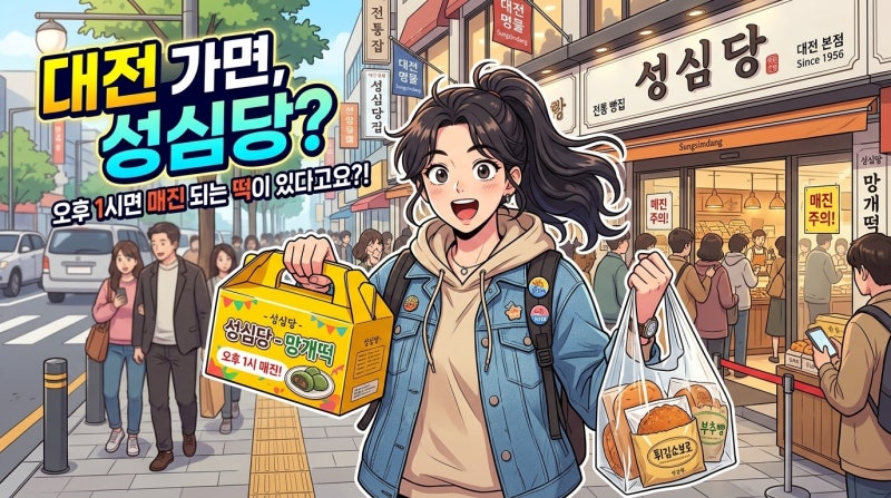 [대전 창억떡] 오후 1시면 품절? 빵의 도시 대전에서 '떡픈런' 일어나는 진짜 이유 (실패 없는 ....