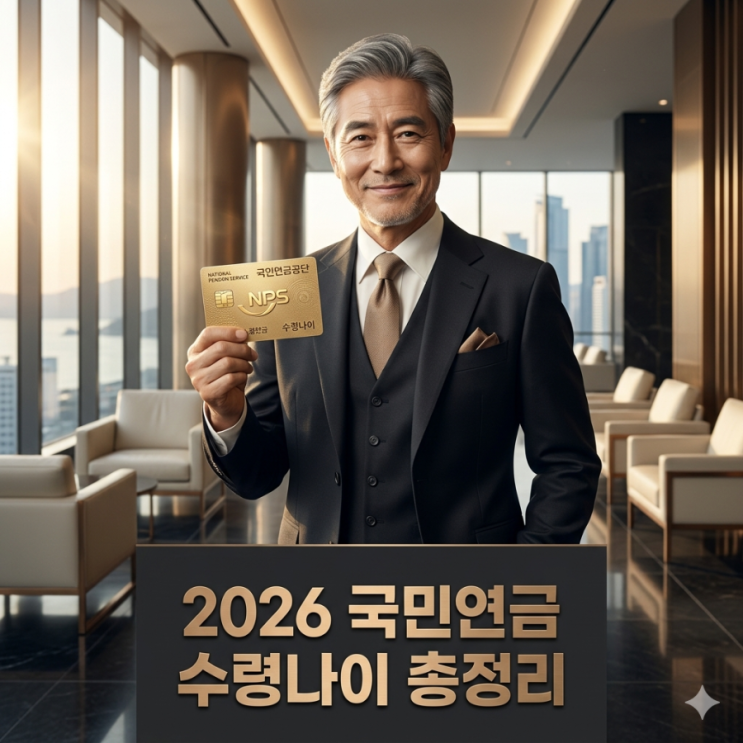  2026 국민연금 수령나이 조기수령 감액 30퍼센트 손해 안 보는 법