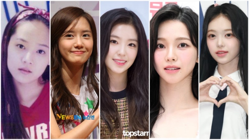 SM 걸그룹 비주얼 센터 계보S.E.S. 유진 소녀시대 윤아 레드벨벳 아이린 에스파 카리나 하투하 ....