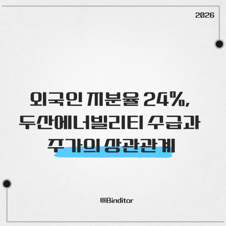  개미보다 빠른 기관의 선택, 두산에너빌리티 매수세의 의미