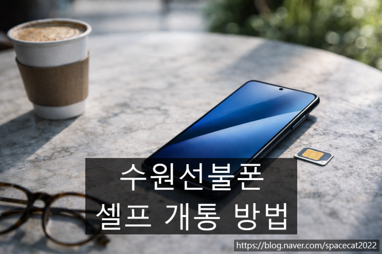  수원선불폰 셀프 개통 방법 완전 정리