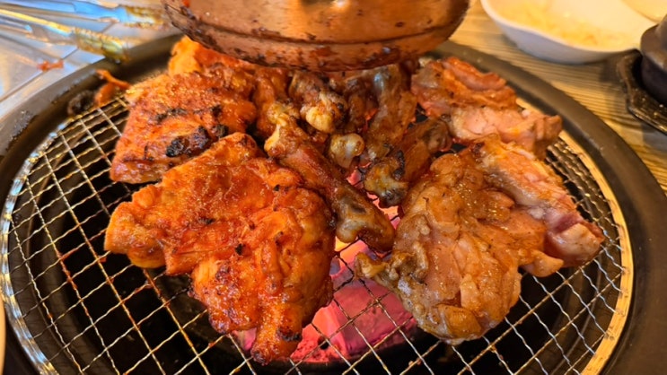  3+3인분 가성비 맛집으로 소문난 사가정 맛집[온초심숯불닭갈비]