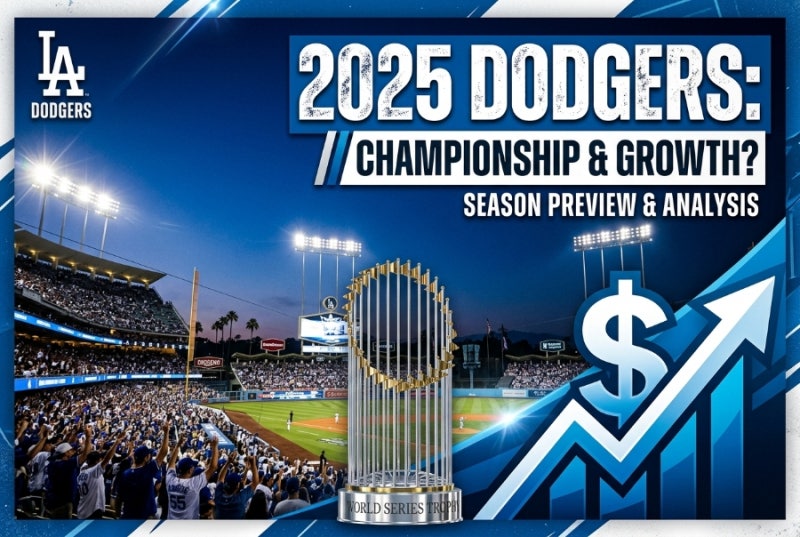 MLB 최강 부자 구단 LA 다저스는 어떻게 연간 1조 원을 버는가?