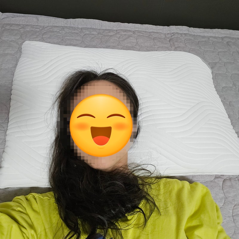 목 아파서 산 템퍼(TEMPUR) 컴포트 베개, 기능은 최고지만 높이는 어떨까?