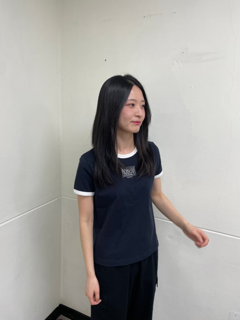 마리떼 프랑소와 스몰로고 반팔 티셔츠 네이비 후기