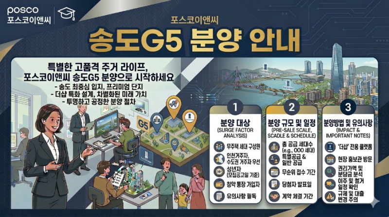송도G5분양 로또청약될까? 가이드 분석