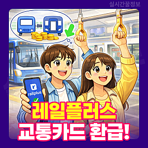 모바일 레일플러스 K pass 사용 방법(+아이폰은?)