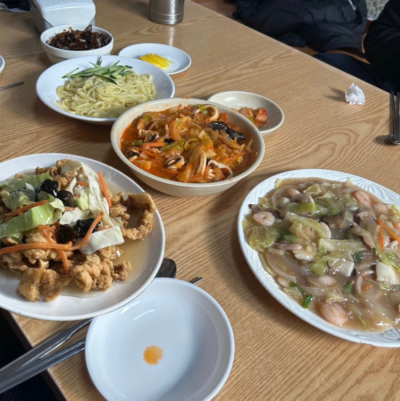 군산 영화 촬영지 / 군산 짬뽕거리 / 3대 짬뽕 물짜장 맛집 [빈해원]