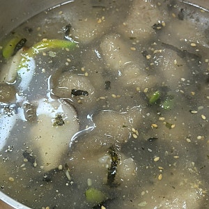 양양 전통시장 맛집 오뚜기식당 감자옹심이