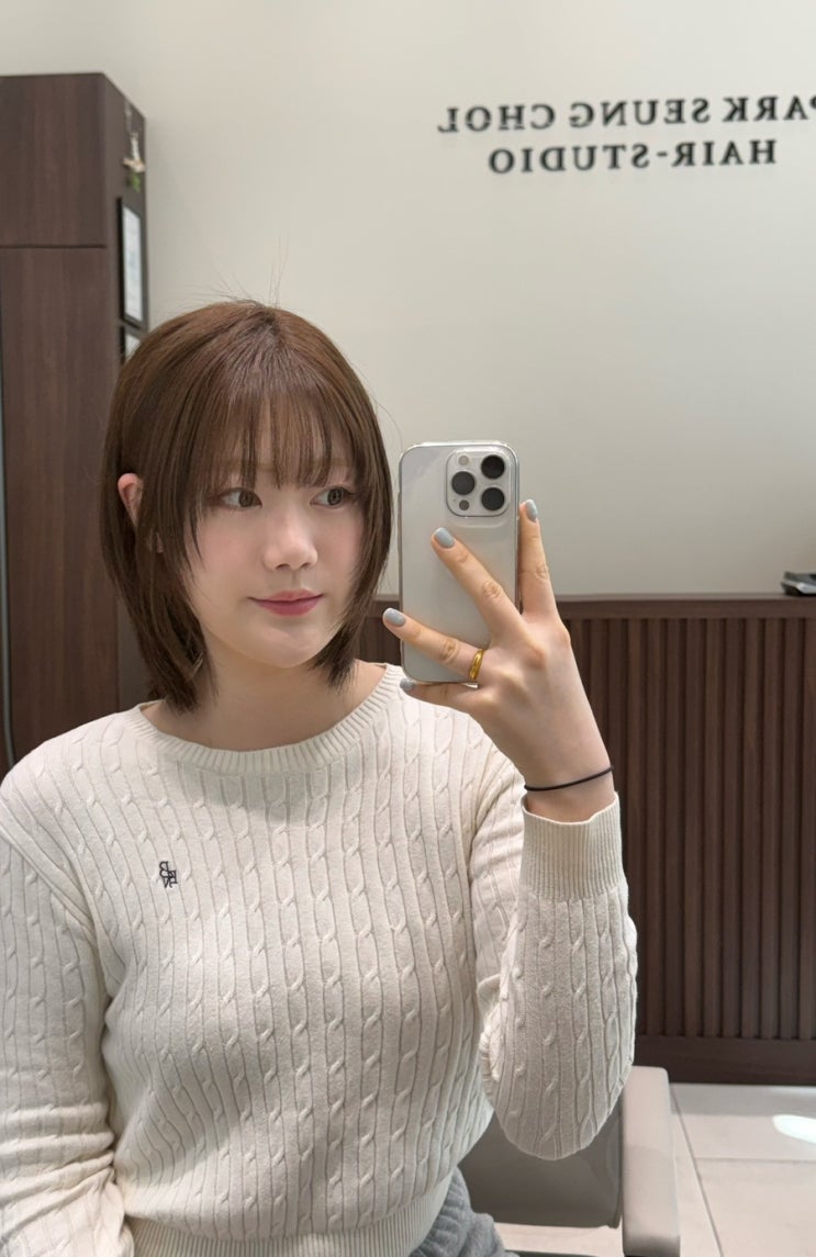  인천구월동미용실 박승철헤어구월점 얼굴소멸 디자인 커트 솔직 후기