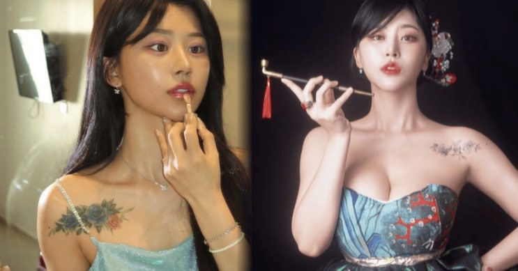   “문신이 아니라 상처였다…” 노슬비, 타투 논란 직접 해명한 이유, 디즈니+ 운명전쟁49 ‘MZ 무당’ 노슬비