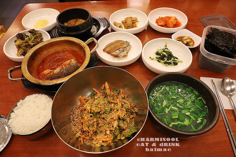 대치동 은마사거리 할매재첩국 재첩정식