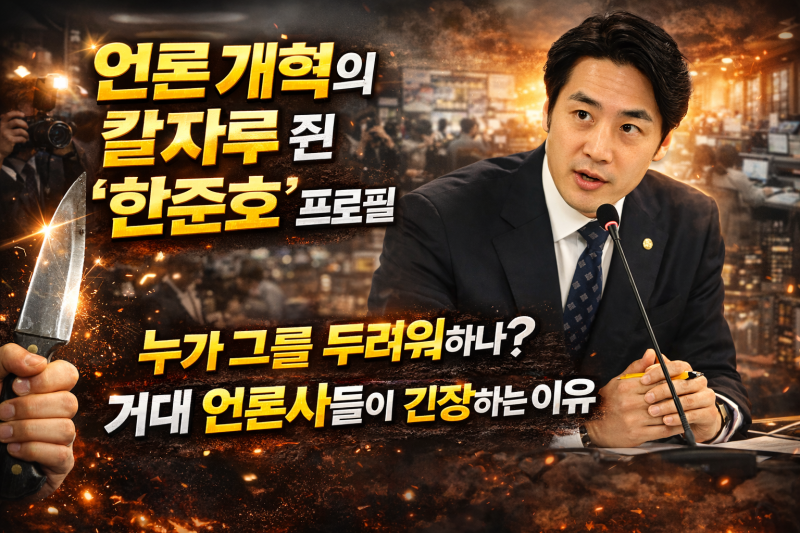 언론 개혁의 칼자루 쥔 한준호 프로필 누가 그를 두려워하나 거대 언론사들이 긴장하는 이유