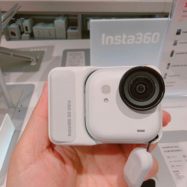  브이로그 액션캠 인스타360 오프라인 매장 롯데백화점 잠실점