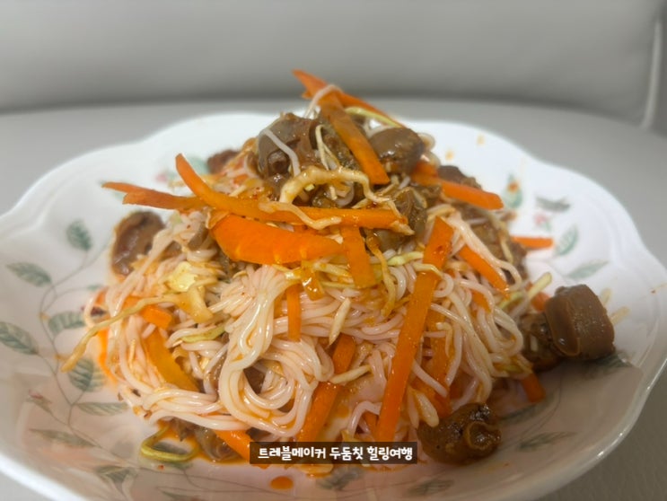  두부면 추천 다이어터라면 놓칠 수 없는 마이노멀 두부면으로 만든 골뱅이 소면