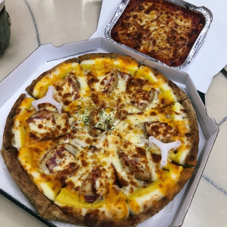  송도 피자 맛집 피자마루 스파게티 배달
