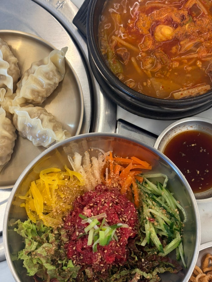  포항 국밥 3대 맛집 추천 육회비빔밥도 맛있는 고기지 송도점