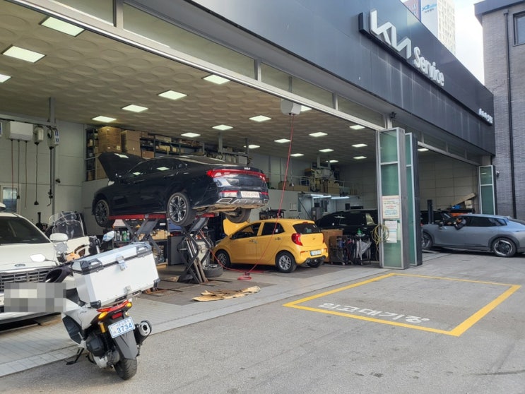 기아 멤버스 오토큐 1년차 무상 점검 케어포그 서비스 완료