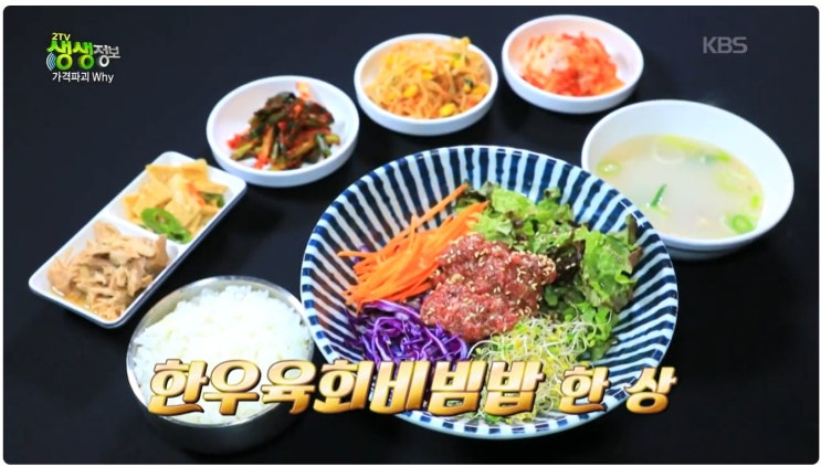  3월 20일 생생정보 가격파괴Why 1984식당 한우육회비빔밥 가성비 정말 미쳤나? 메뉴, 위치, 예약 소개
