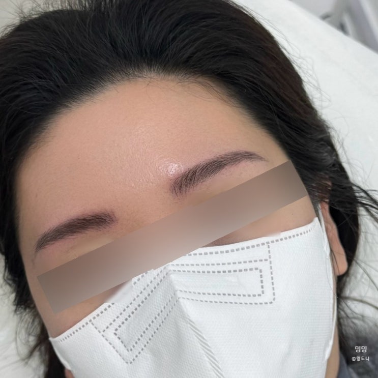  홍대 눈썹 추천 자연스러운 헤어스트록 맛집 차오른 찐리뷰