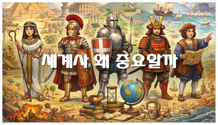  세계사 왜 중요할까, 시대의 흐름을 읽으면 세상이 다르게 보이는 이유