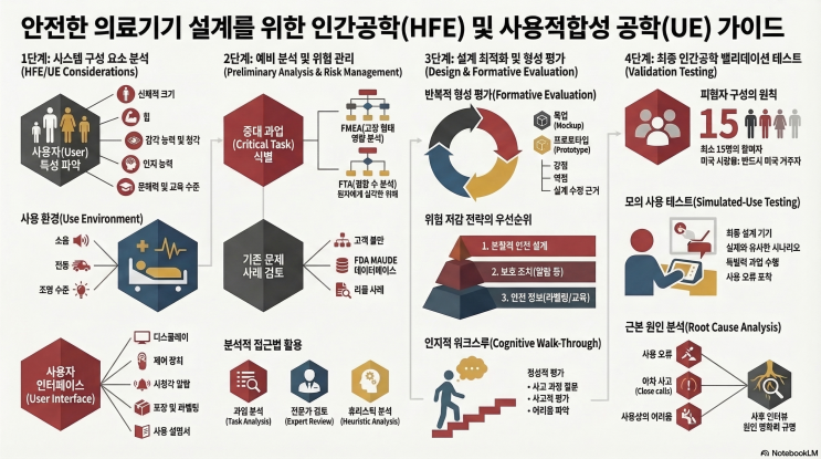  [FDA 가이던스] 의료기기 Human Factors and Usability Engineering Guidance