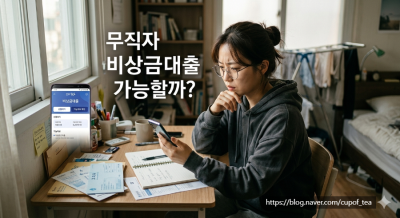 (2026 최신) 무직자인데도 대출 가능? | 무직자 비상금대출 현실조건 총정리