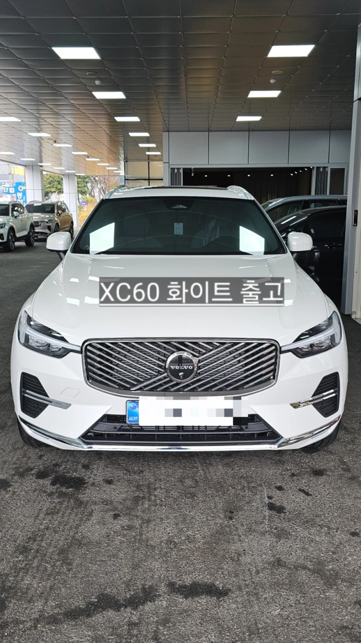  창원 볼보 전시장 XC60 화이트 출고 볼보 창원 이재훈 대리