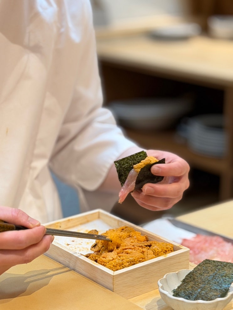  인천 송도 스시오마카세 맛집 가성비 분위기 다 잡은 스시코모레비
