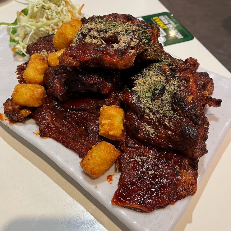  인천논현동맛집 하와이장칼국수&뼈구이 직장인점심추천