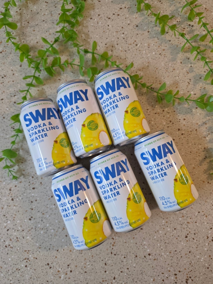 데일리샷 픽업으로 간편하게 즐기는 탄산주, SWAY 파인애플 보드카소다 후기