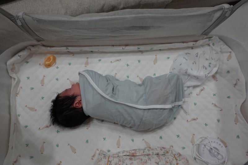 다이치 리우 아기침대 중고 사용 후기, 세척 분해 방법
