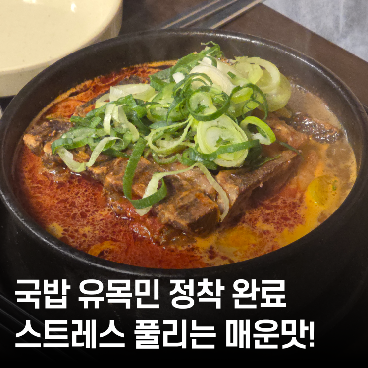  아산 뼈해장국 맛집 ｜ 시골집얼큰이 맵기 조절 꿀팁! 순살이라 더 맛있는 해장 성지