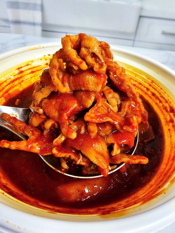  엽떡 국물무뼈닭발 맵기 존맛꿀팁! 엽기떡볶이 메뉴