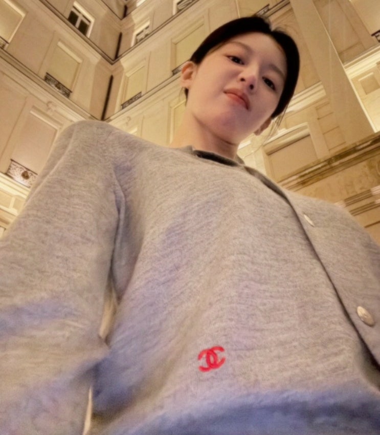  고윤정 샤넬 가디건 품절 대란 직접 따라해봤습니다 (비율 핵심 공개)