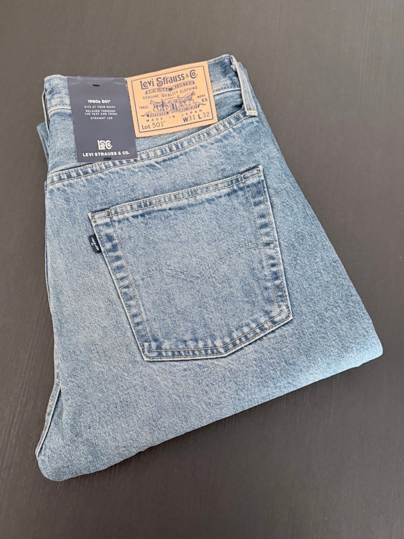 리바이스 블루탭 1980s 501 진 Made in Japan 구매 후기