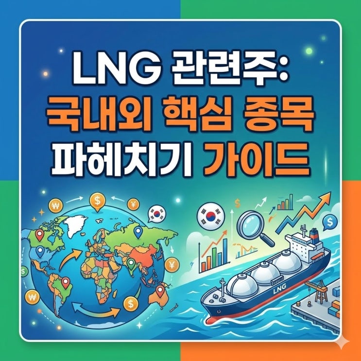  LNG 관련주: 국내외 핵심 종목 파헤치기 가이드