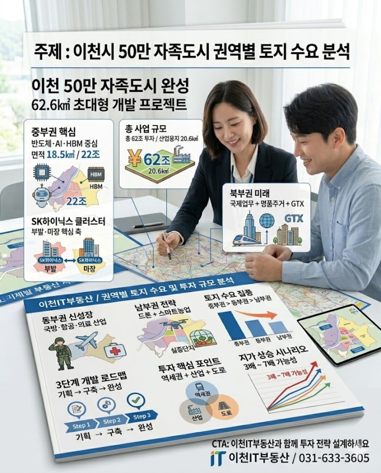  이천시 50만 자족도시종합 개발계획 심층 분석보고서